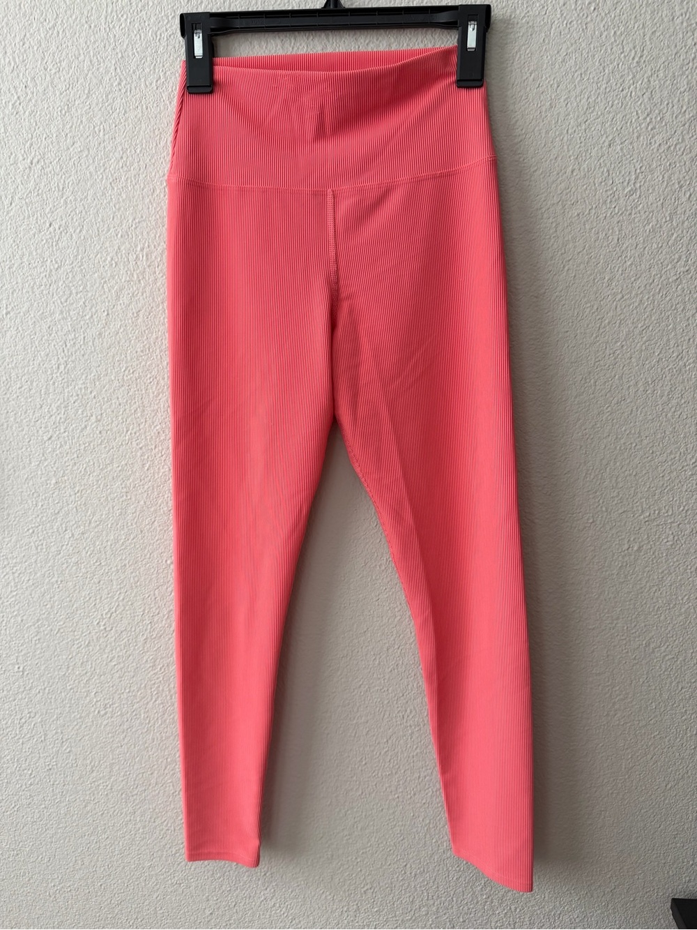 Beach Riot Coral High-Rise Ribbed Leggings